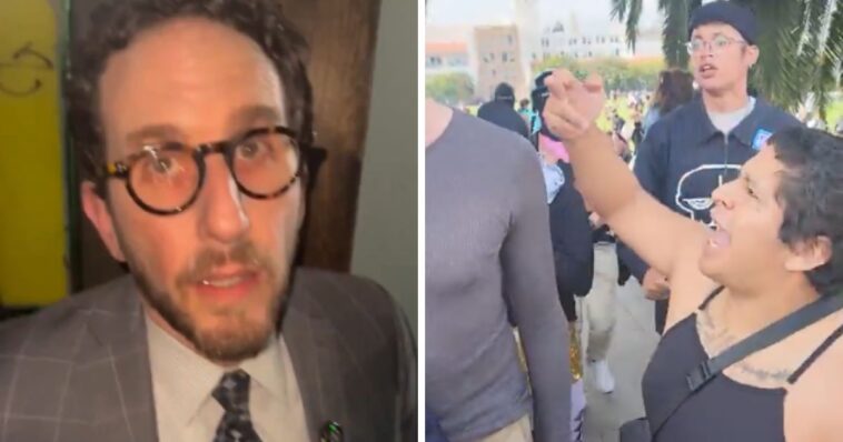 watch:-ultra-lib-dem-wiener-looks-like-prisoner-as-israel-hating-leftist-puts-him-through-another-public-struggle-session