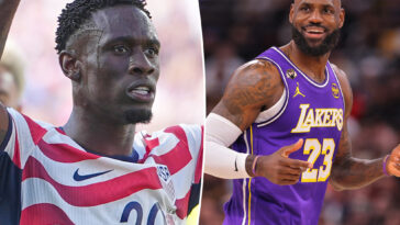 lebron-james-reacts-to-folarin-balogun’s-celebration-in-world-cup-knockout-game