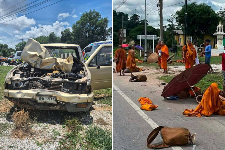 horrifying-video-shows-monks-being-mowed-down-by-11-year-old-boy-driving-dad’s-pickup