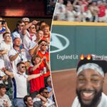 england-fans-go-wild-for-michael-harris-at-braves-game-after-thrilling-world-cup-win-in-atlanta