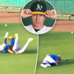 a’s-top-prospect-ryan-lasko-hospitalized,-underwent-surgery-after-scary-outfield-collision