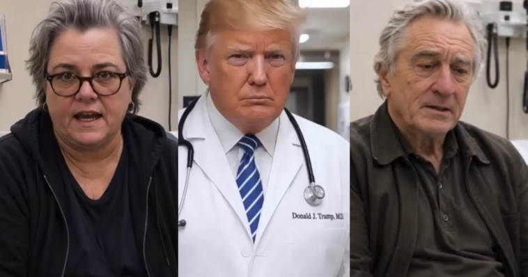 lol!-“i’m-dr.-trump”-–-trump-posts-ai-video-of-himself-treating-tds-with-testimonials-from-rosie-o’donnell,-whoopi-goldberg,-and-robert-de-niro,-other-trump-hating-actors-(video)