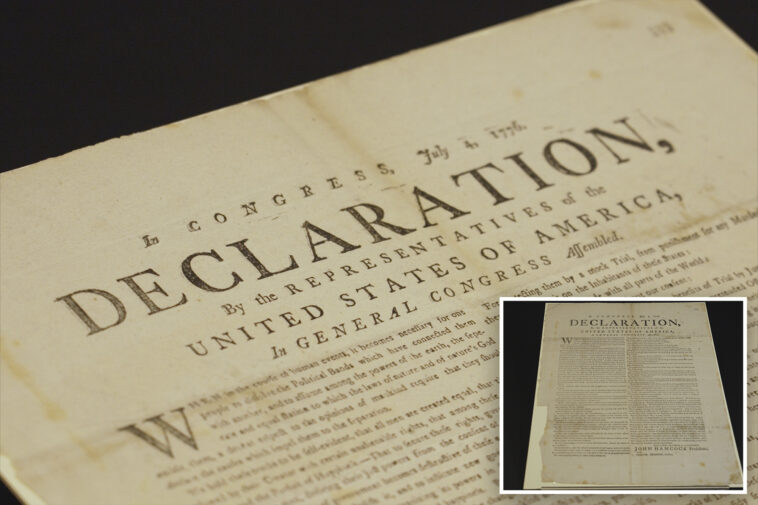 rare-copy-of-declaration-of-independence-found-by-uk-national-archives-in-papers-of-captured-us-ship