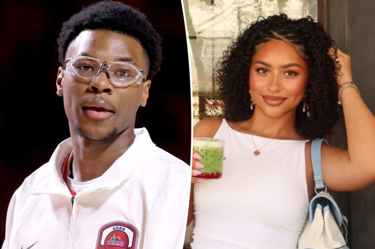 bryce-james-drools-over-girlfriend-sadie’s-photo-in-first-post-since-lebron-james’-lakers-exit