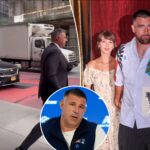 mike-vrabel-and-wife-head-to-taylor-swift,-travis-kelce-wedding