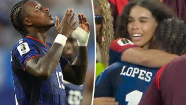 cape-verde’s-sidney-lopes-cabral-embraces-girlfriend-in-stands-after-world-cup-goal-vs-argentina