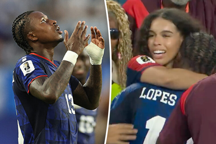 cape-verde’s-sidney-lopes-cabral-embraces-girlfriend-in-stands-after-world-cup-goal-vs-argentina