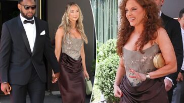 juju-smith-schuster’s-fiancee’s-outfit-clashes-with-taylor-swift’s-bestie-at-msg-wedding