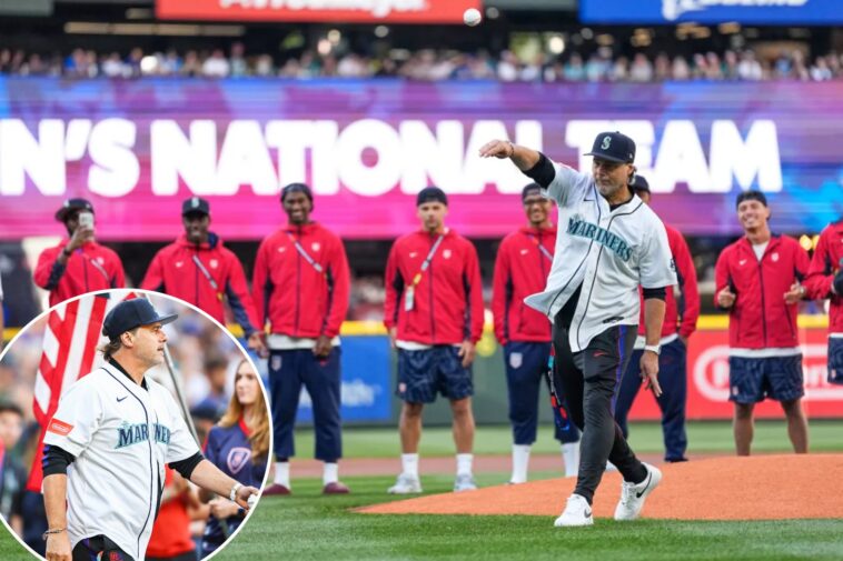 usmnt-gets-star-treatment-at-mariners-game-as-mauricio-pochettino-throws-out-first-pitch