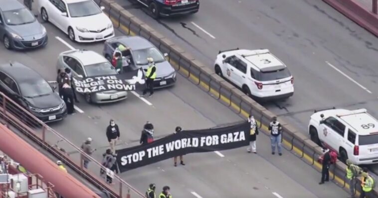 partial-justice-in-san-francisco:-jury-convicts-seven-radical-pro-hamas-protesters-who-shut-down-golden-gate-bridge-in-2024-–-but-deadlocks-on-felony-conspiracy-charge-in-classic-display-of-democrat-leniency