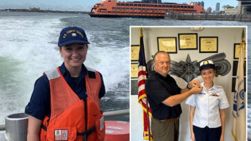 father,-daughter-policing-by-land-and-sea-during-4th-of-july-festivities