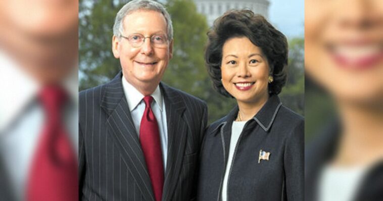 former-us.-transportation-secretary-elaine-chao-jets-to-beijing-to-meet-top-ccp-official-just-3-days-after-mitch-mcconnell’s-cardiac-arrest-hospitalization-–-china-ties-under-fire-again