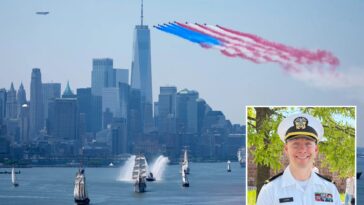 active-duty-naval-officer-from-seattle-thrilled-by-patriotism-in-nyc:-‘flavor-is-a-little-different’