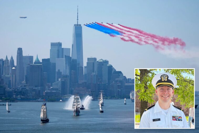 active-duty-naval-officer-from-seattle-thrilled-by-patriotism-in-nyc:-‘flavor-is-a-little-different’