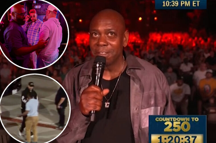 dave-chappelle-has-wild-—-and-raunchy-—-take-on-travis-kelce’s-bachelor-party-ahead-of-taylor-swift-wedding