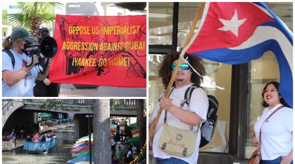 san-antonio-communists-hold-pro-cuba-rally-on-eve-of-america’s-250th-birthday