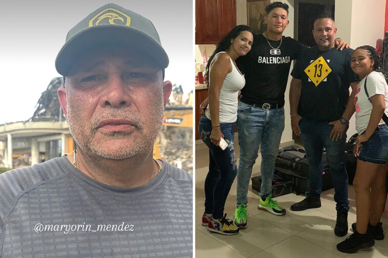 ex-mlb-catcher-hopes-wife,-daughter-survived-venezuela-earthquake-—-as-family-dog-rescued-alive-from-rubble