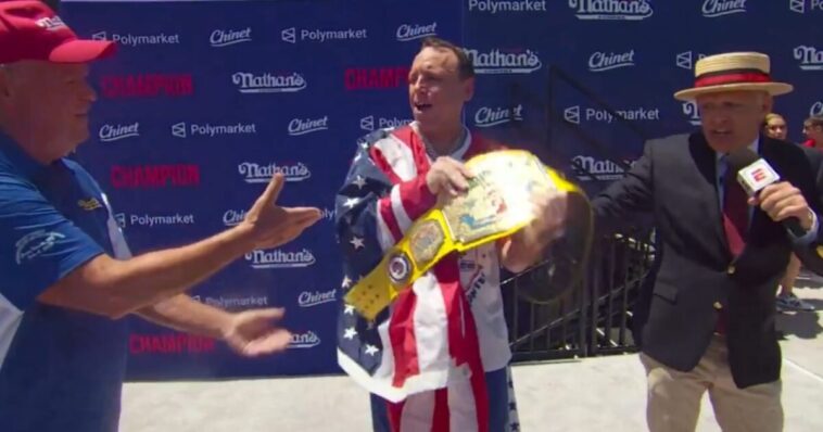 joey-chestnut-wins-4th-of-july-hot-dog-eating-contest-for-18th-time-–-scarfs-down-66-hot-dogs!-(video)