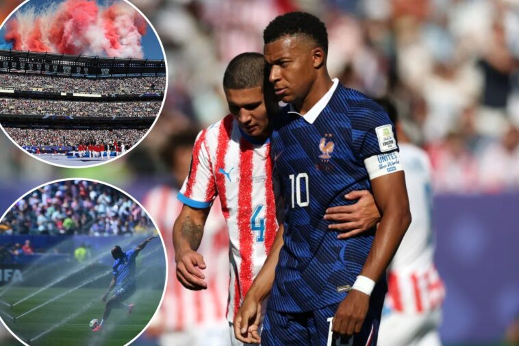 france-and-paraguay-battling-each-other-—-and-extreme-philadelphia-heat-—-in-world-cup-clash
