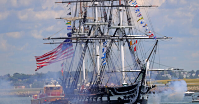 uss-constitution-sets-sail-in-boston-harbor-to-celebrate-america’s-250th-birthday