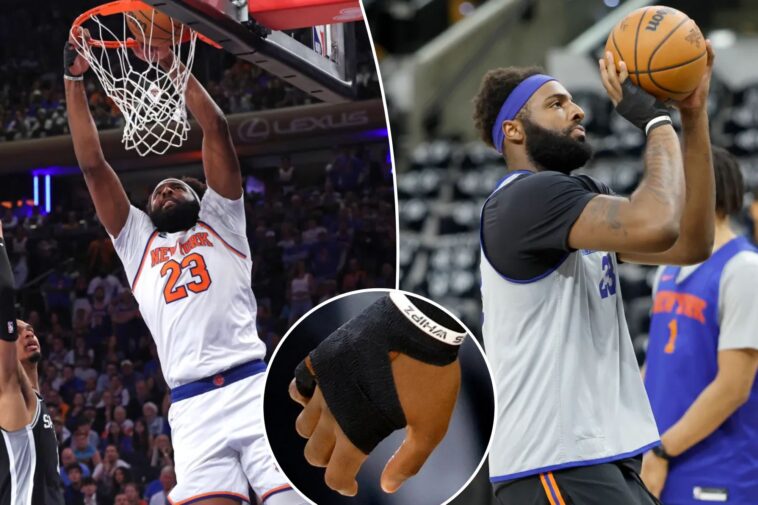 ex-knick-mitchell-robinson-reveals-how-he-injured-hand-before-nba-finals:-‘broke-down-in-tears’
