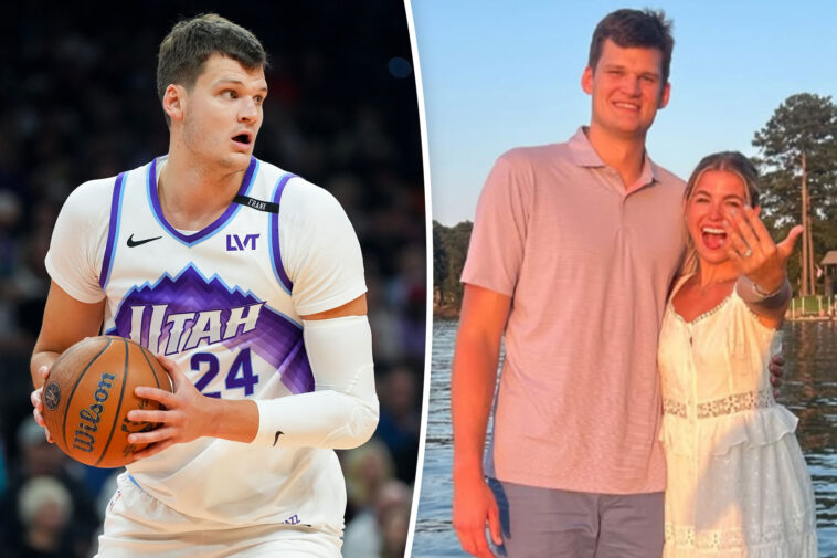 lakers’-walker-kessler-gets-engaged-to-miss-america-2025