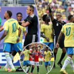 neymar-taunts-norway-goalie-after-scoring-brazil’s-only-goal-in-chippy-end-to-world-cup-career
