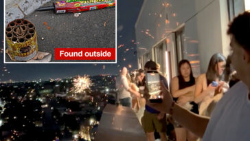 nyc-luxury-high-rise-pelted-with-illegal-fireworks,-sending-tenants-fleeing:-‘i-got-hit-in-the-chest’