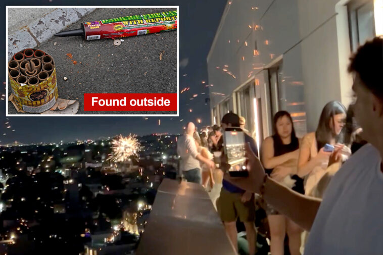 nyc-luxury-high-rise-pelted-with-illegal-fireworks,-sending-tenants-fleeing:-‘i-got-hit-in-the-chest’