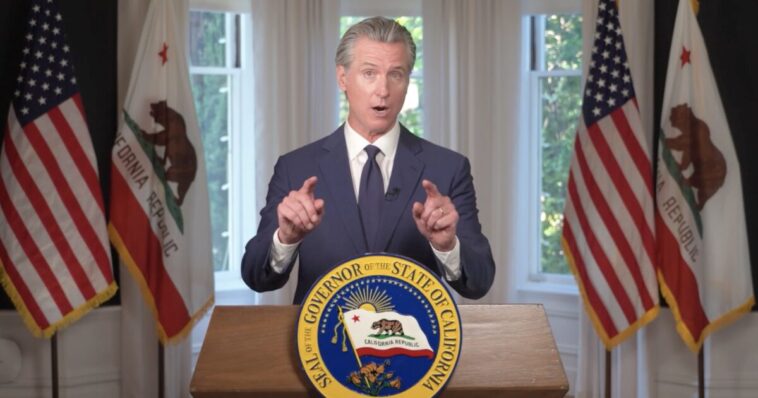 tyrant-gavin-newsom-panics:-threatens-to-prosecute-anyone-helping-president-trump-secure-fair-elections-–-pushes-new-felony-law-to-criminalize-ballot-scrutiny-before-certification