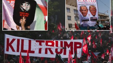 iranian loyalists-vow-to-assassinate-trump-during-ayatollah-khamenei’s-funeral:-‘there-will-be-blood’