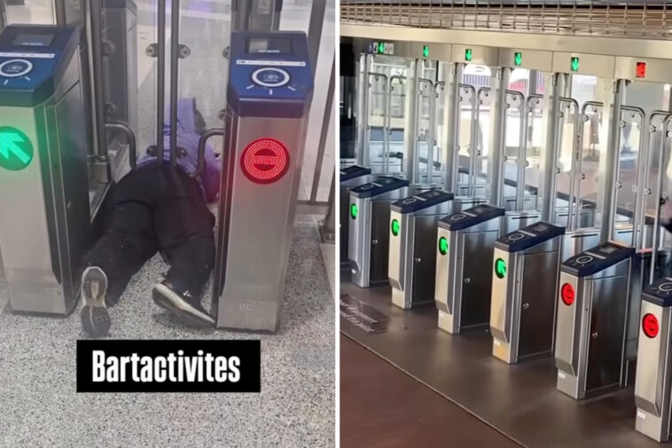 wild-video-captures-moment-woman-is-snared-by-new-traps-at-san-francisco-bart-station