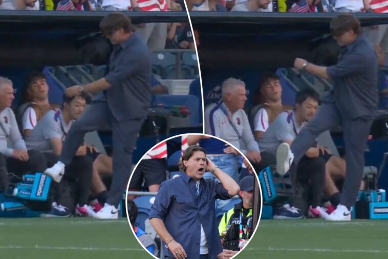 heated-usmnt-coach-mauricio-pochettino-takes-out-frustrations-on-water-bottles-after-second-belgium-goal