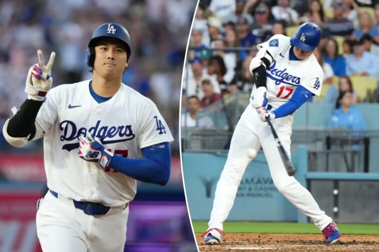 shohei-ohtani-hits-299th-career-home-run-as-dodgers-down-rockies