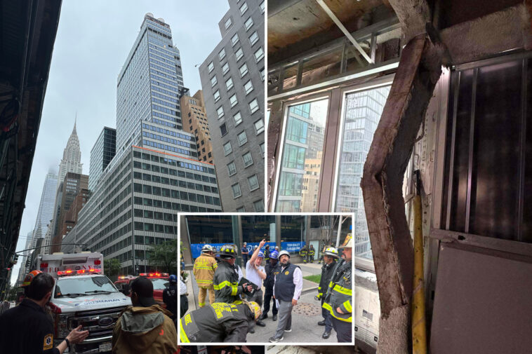 nyc-midtown-building-evacuated-over-collapse-fears-is-riddled-with-prior ‘safety’-issues:-records