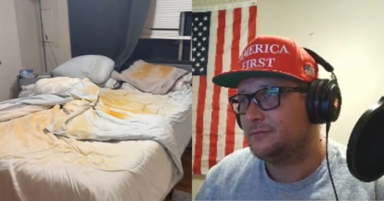 antifa-extremists-smash-window-and-bear-mace-maga-streamer,-his-wife,-and-dog-while-they-were-in-bed-at-3:30-am-(video)