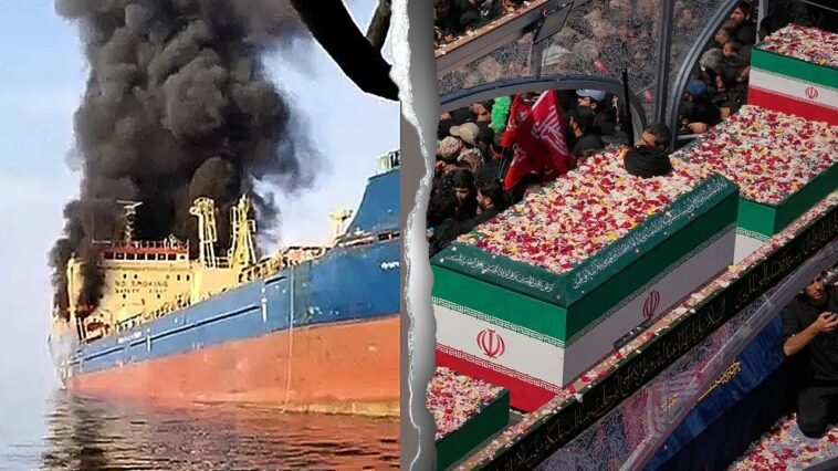 iran-attacks-ships-in-strait-of-hormuz-days-after-trump-gave-tehran-‘a-week-off’-for-khamenei-funeral