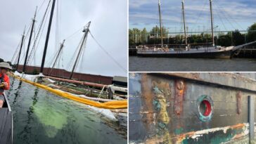 historic-vessel-mysteriously-sinks-in-nyc-—-just-days-after-schooner-turned-bar-met-similar-fate
