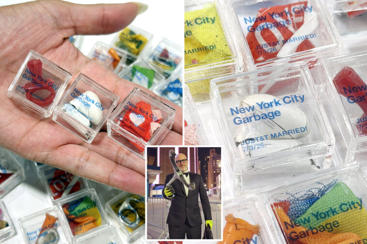 unhinged-taylor-swift-fanatics-are-buying-cubes-of-nyc-street-trash-collected-around-msg-for-$25-a-pop-—-including-an-ovulation-test-kit