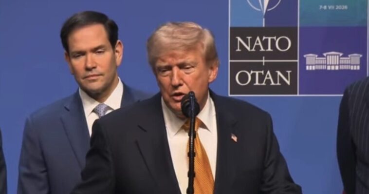 (video)-trump-addresses-assassination-concerns-after-sending-air-force-one-to-europe-instead-of-flying-home-on-plane,-says-he’s-“number-one-on-the-kill-list-for-iran”