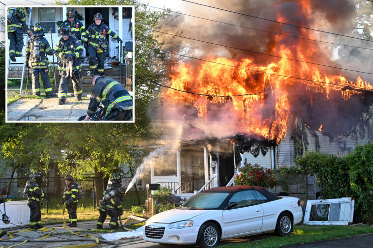 woman,-3-cats-rescued-from-raging-long-island-house-fire-as-one-firefighter-injured
