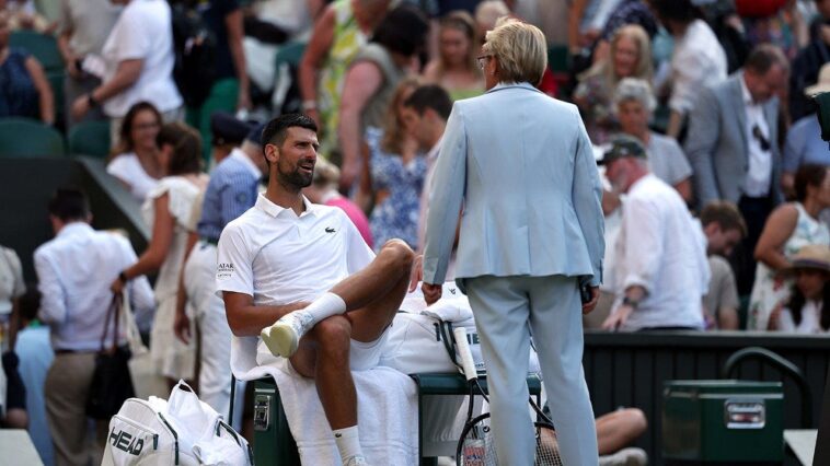 novak-djokovic-gets-in-heated-argument-with-wimbledon-official-over-roof-during-thrilling-quarterfinal-win