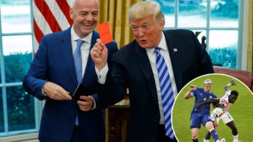 fifa’s-gianni-infantino-to-face-ethics-complaint-over-trump-involvement-in-usmnt’s-folarin-balogun-red-card-controversy