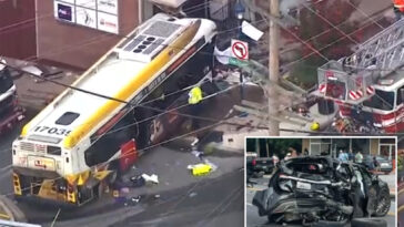 over-30-people-injured-after-maryland-bus-crashes-into-multiple-cars,-building-outside-baltimore
