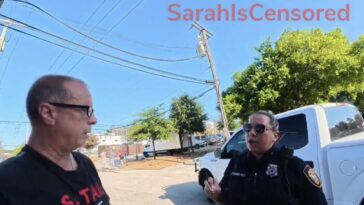 female-cop-in-texas-threatens-to-ticket-veteran-and-christian-street-preacher-for-“offensive-speech”-at-pride-event-—-“if-someone-is-offended-by-your-talking,-then-we-have-a-problem!”