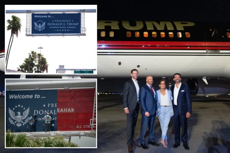 palm-beach-airport-officially-becomes-trump-international-as-president’s-personal-plane-makes-first-landing