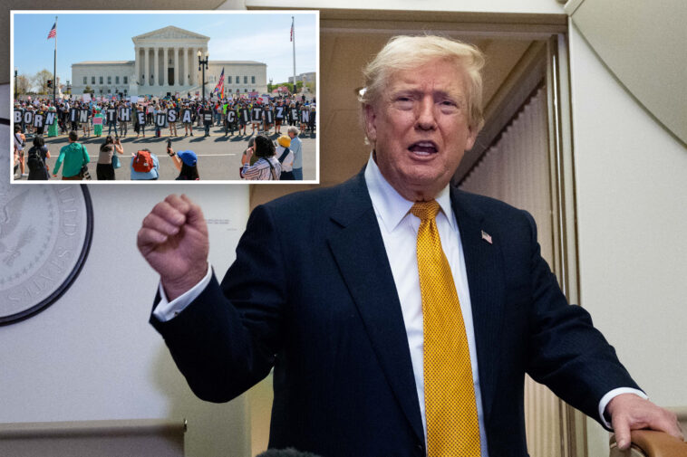 trump-demands-supreme-court-re-examine-birthright-citizenship-case:-‘miscarriage-of-justice’