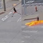 watch:-video-shows-man-in-wheelchair-set-on-fire-by-molotov-cocktail-wielding-attacker-outside-oklahoma-city-police-headquarters