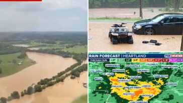 30-million-across-the-heartland,-northeast-face-renewed-flood-threat-as-rounds-of-rain-sweep-across-regions