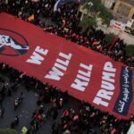 iranians-unfurl-chilling-banner-with-trump-assassination-threat-at-ayatollah-khamenei’s-burial